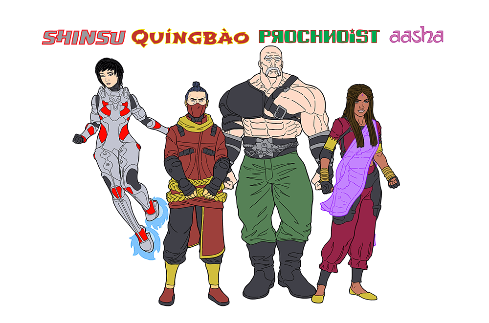 Asian Heroes